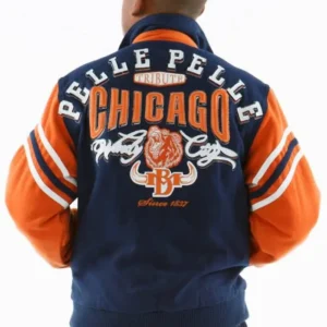 Pelle Pelle Kids Chicago Bear Blue Jacket