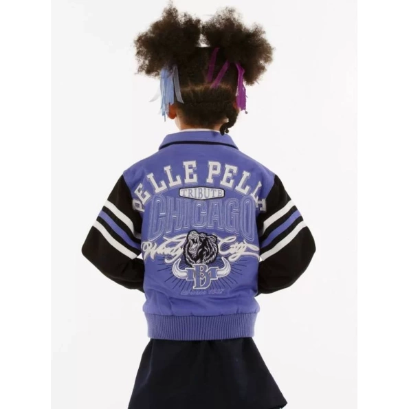 Pelle Pelle Kids Tribute Purple Jacket view 1