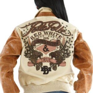 Pelle Pelle Red White And True Cream Jacket