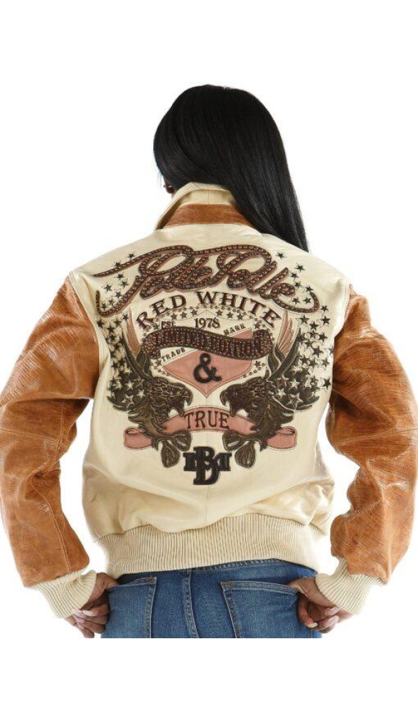 Pelle Pelle Red White And True Cream Jacket