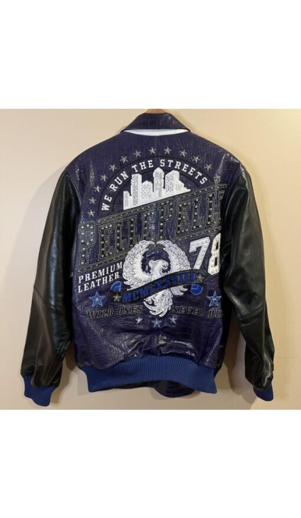 Pelle Pelle Wild Ones Never Dies Purple Jacket