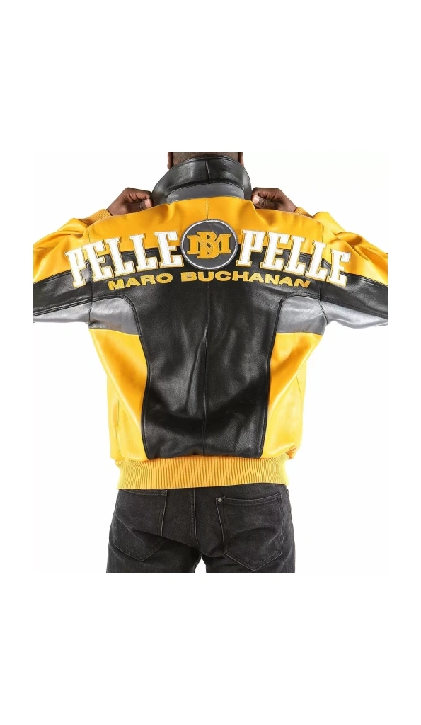 Pelle Pelle Radiance Yellow Leather Jacket