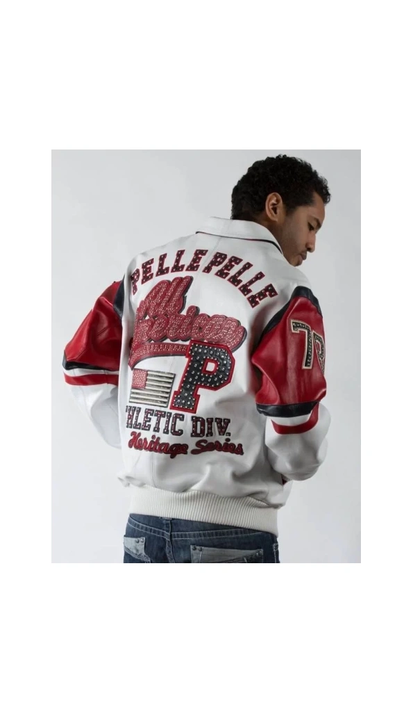 Pelle Pelle All American White Jacket