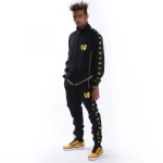 Bold Pelle Pelle Printed Black Tracksuit