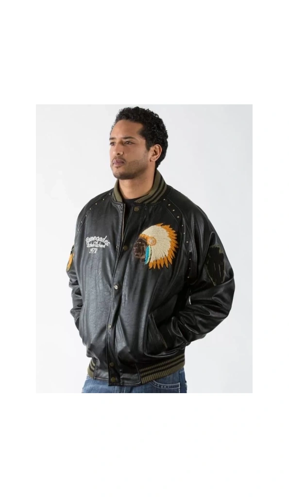 Pelle Pelle Men Bomber Black Jacket