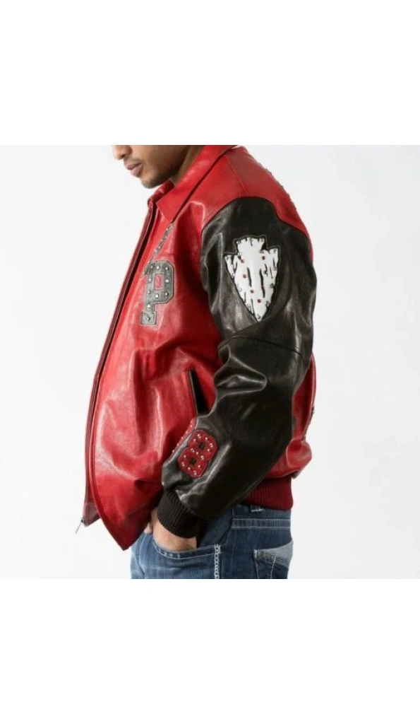 Pelle Pelle Chief Keef 1978 Leather Jacket | Red Jacket