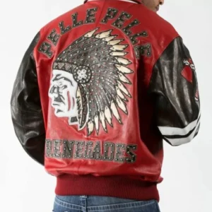 Pelle Pelle Chief Keef 1978 Leather Jacket | Red Jacket view 2