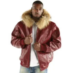 PELLE PELLE CROWN RED LEATHER JACKET