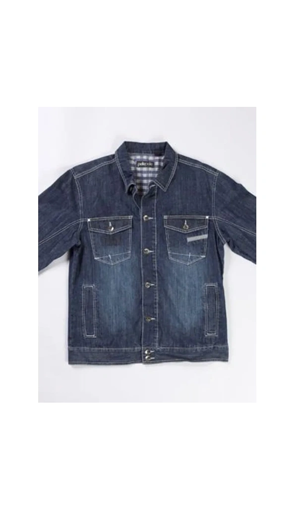 Bold Pelle Pelle Dark Blue Denim Jacket