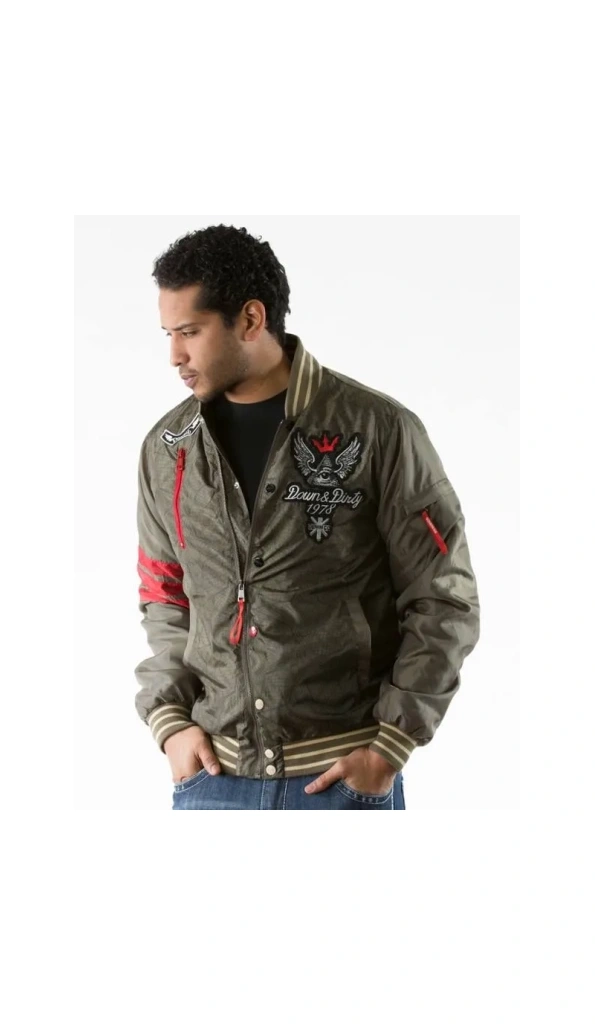 Pelle Pelle Dark Green 1978 Bomber Jacket