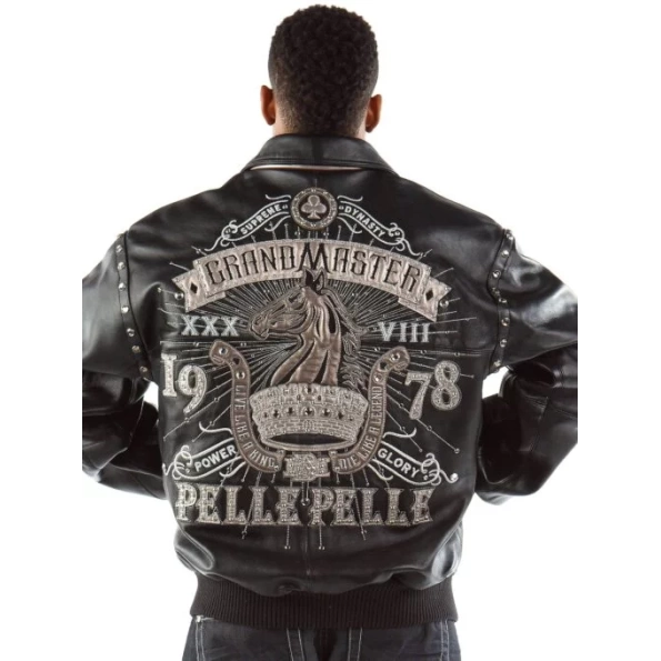 PELLE PELLE BLACK GRANDMASTER JACKET