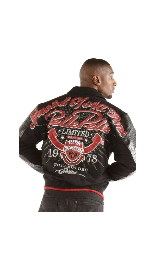 MARC BUCHANAN PELLE PELLE BLACK JACKET
