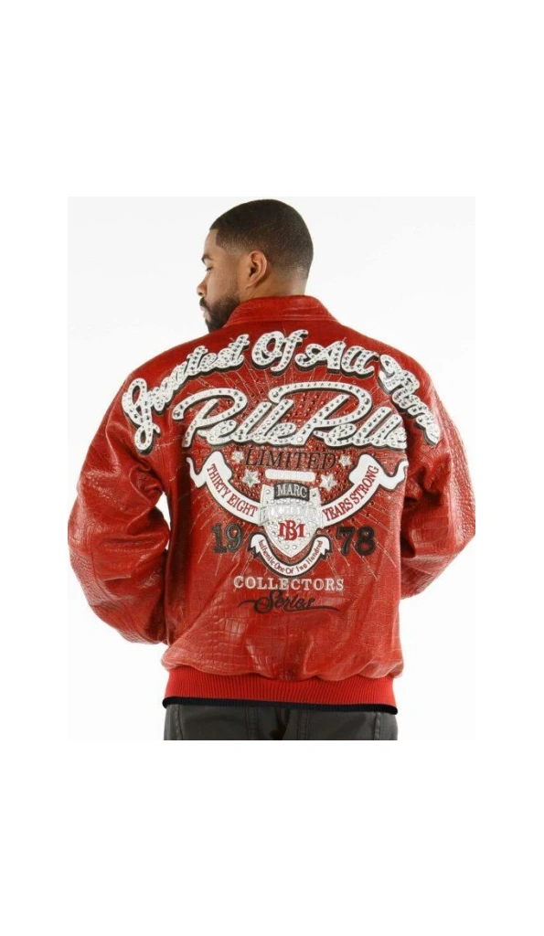 PELLE PELLE MARC BUCHANAN RED JACKET