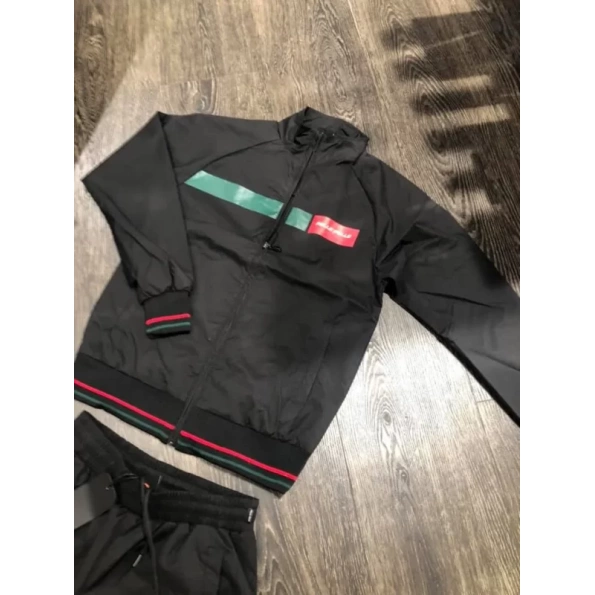 Pelle Pelle Husk Black Tracksuit | Men & Women view 2