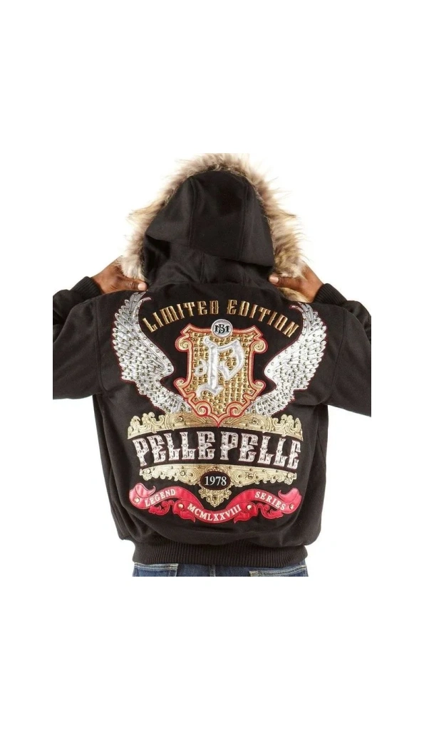 PELLE PELLE MCMLXXVIII SERIES BLACK JACKET