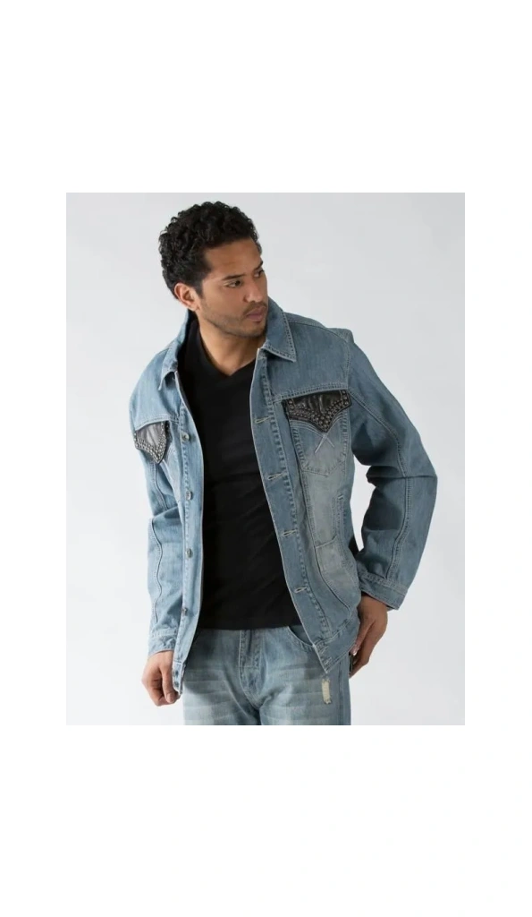 PELLE PELLE ROYALBLUE DENIM JACKET