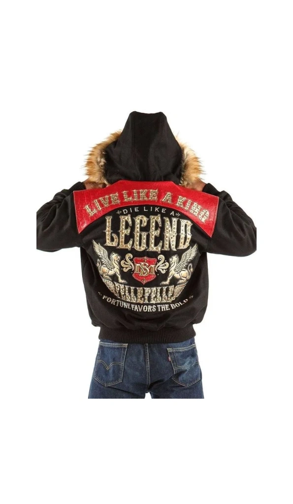 PELLE PELLE DIE LIKE HOODIE JACKET