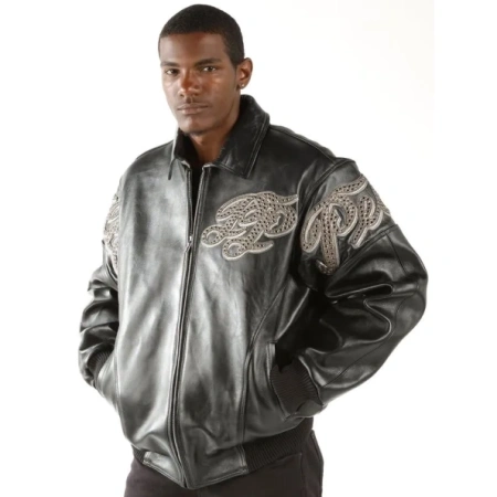 Bold Pelle Pelle Vintage Black Leather Jacket