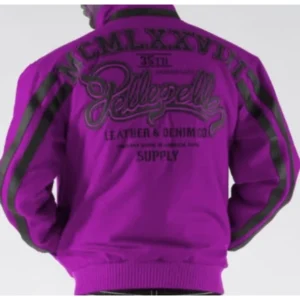 Bold Pelle Pelle Marc Buchanan Purple Jacket