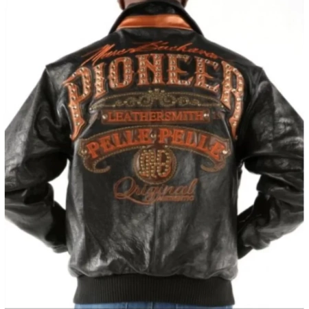 Bold Pelle Pelle Mens Pioneer Black Jacket