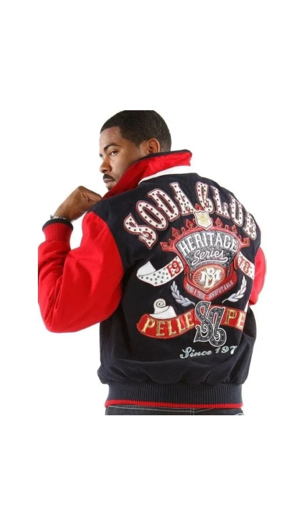 Pelle Pelle Mens Bomber Jacket
