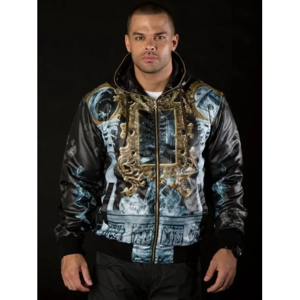 Pelle Pelle Stylish Smoke Design Men Jacket