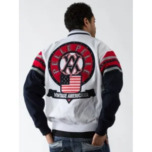 PELLE PELLE WHITE VINTAGE JACKET