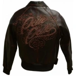 Bold Pelle Pelle Mens Brown Leather Jacket