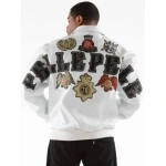 PELLE PELLE PATCHED WHITE JACKET