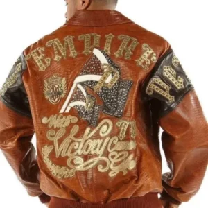 Pelle Pelle Brown Empire MB Leather Jacket | Men Jacket view 2