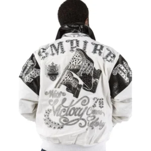 Bold Pelle Pelle Glory White Leather Jacket view 1