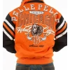 Pelle Pelle Orange Black Chicago Tribute Windy Jacket