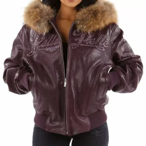 Pelle Pelle Purple Hood Jacket
