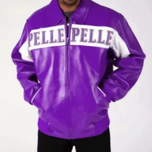 Pelle Pelle Purple Vintage Leather Jacket | Men Jacket