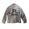 Pelle Pelle Men Grey Rare Leather Jacket