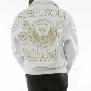 Pelle Pelle Rebel White Leather Jacket view 2