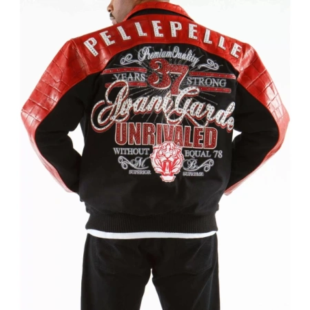 Pelle Pelle Red Black Strong Jacket