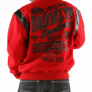 Bold Pelle Pelle Red Brooklyn Special Jacket