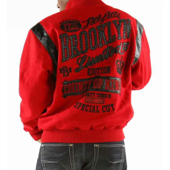 Bold Pelle Pelle Red Brooklyn Special Jacket