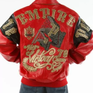 Bold Pelle Pelle Red Empire Victory Jacket