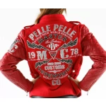 Pelle Pelle Red MC Jacket