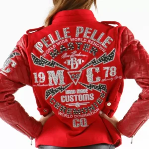 Pelle Pelle Red MC Jacket