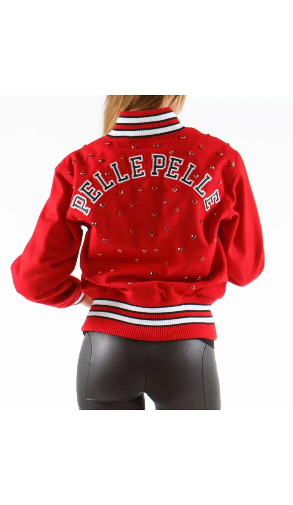 Pelle Pelle Red 1978 Wool Jacket