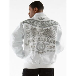 Exclusive Pelle Pelle Supreme White Leather Jacket view 1