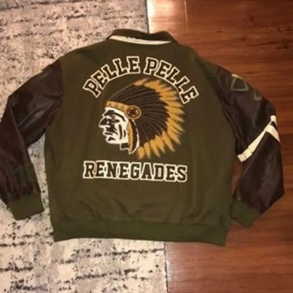 Bold Pelle Pelle Renegades Green Jacket