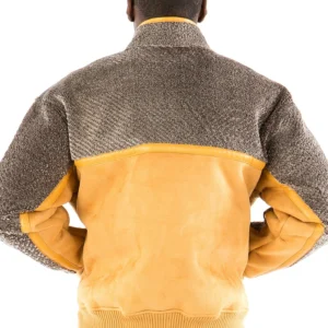 Pelle Pelle Men Yellow Fur Wool Jacket