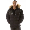 Bold Pelle Pelle Snakeskin Bubble Coat