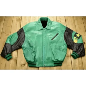 Pelle Pelle Soda Club Varsity Leather Jacket view 2