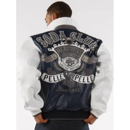 Bold Pelle Pelle Soda Club Blue Jacket