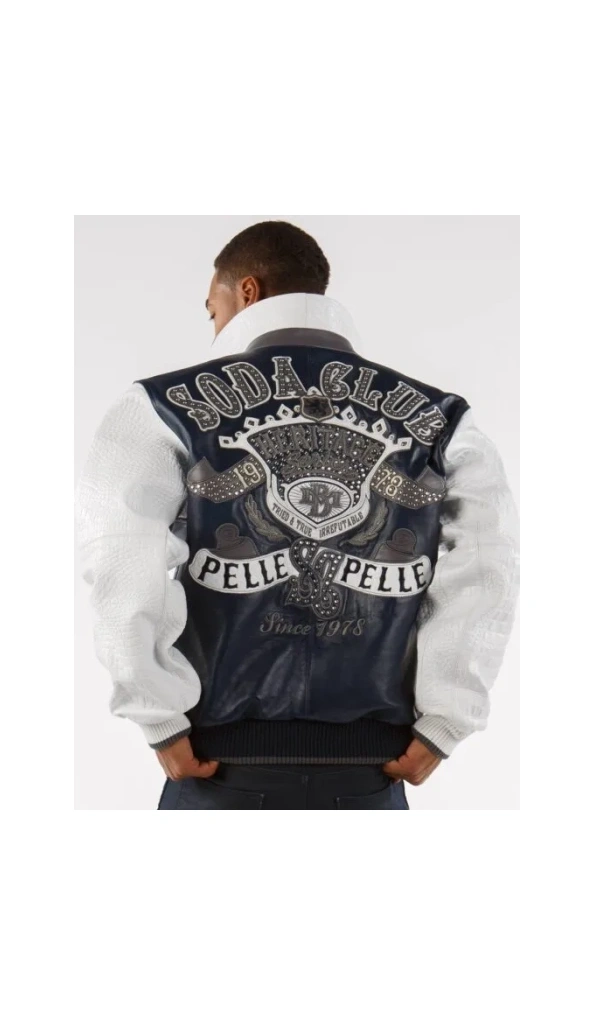 Bold Pelle Pelle Soda Club Blue Jacket